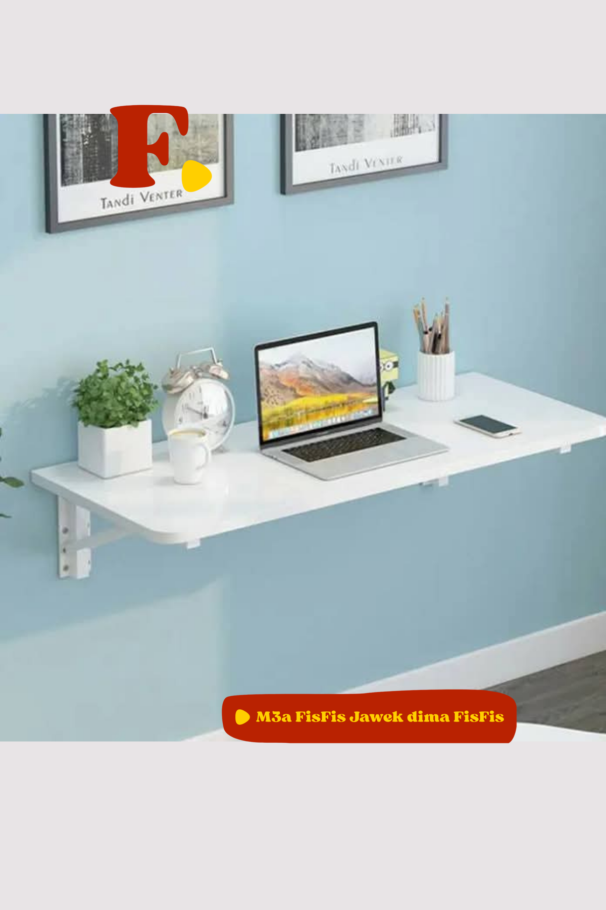 Bureau pliable Suspendu